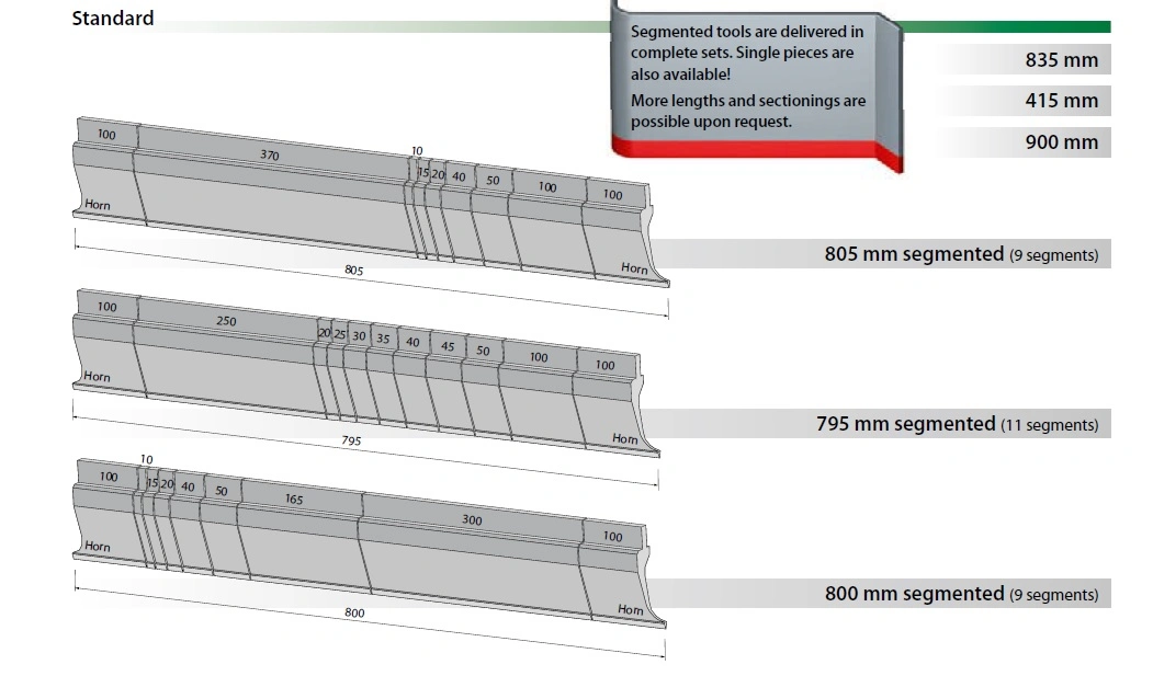 Hydraulic Press Brake Molds Standard V Block Bending Dies