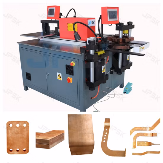 유압 부스바 절단 펀칭 벤딩 머신