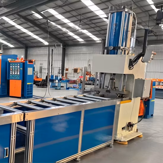 공통로 절단을 위한 공통로 구부리는 펀칭기 구리 막대기 가공 기계